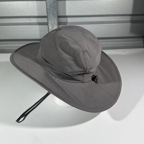 Outdoor Research Unisex Beige Hiking Sun Hat Size Large Nylon Blend Drawstring - Picture 3 of 9